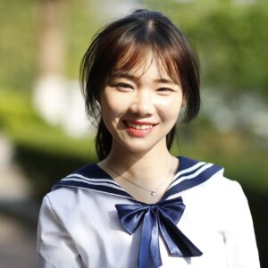 model, shenzhen vocational college, good photo, woman, student, young, school, uniform, emotion, smile, asia, chinese, student, student, student, student, student, uniform, uniform